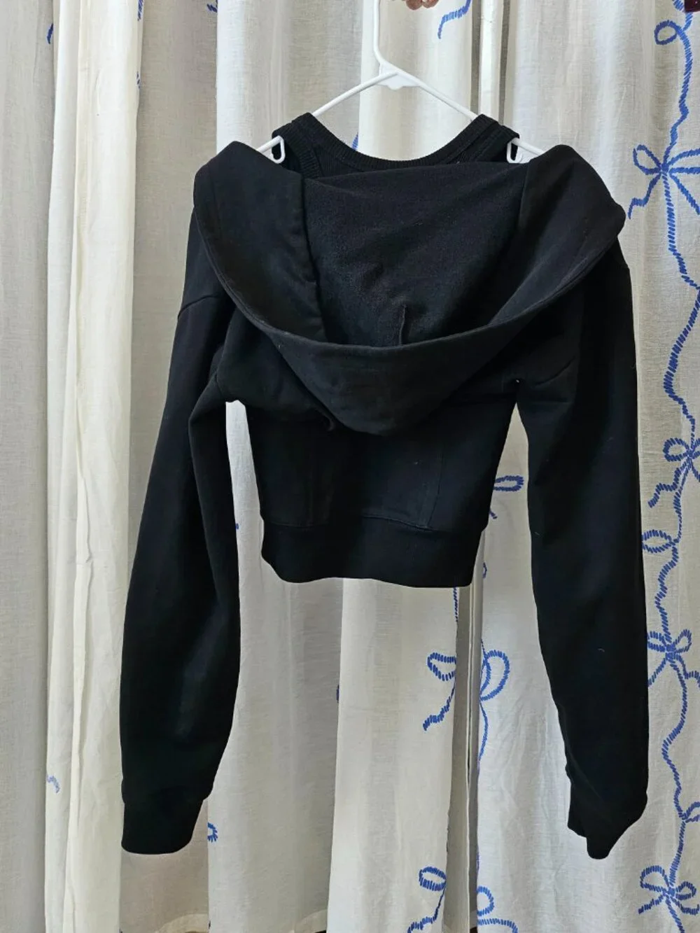 Dion Lee Layered Corset Hoodie AU6 - Picture 5 of 6